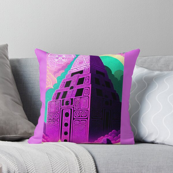 Item preview, Mayan pyramids, retro style designed and sold by Mayans-art.