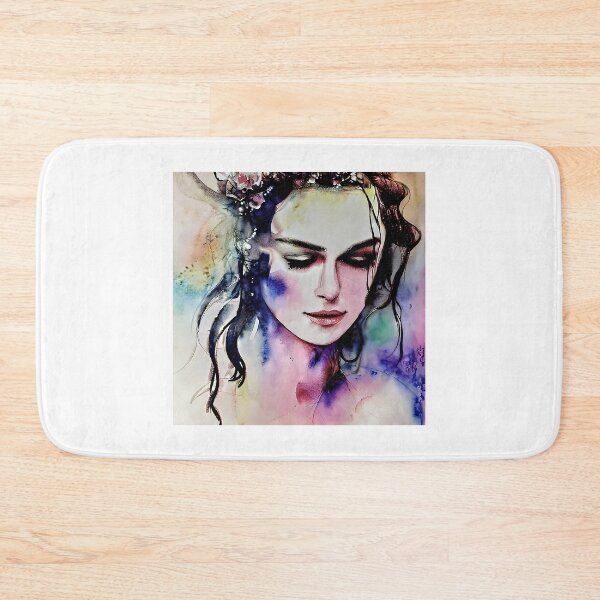 Item preview, watercolor with Keira Knightley designed and sold by bogfl.