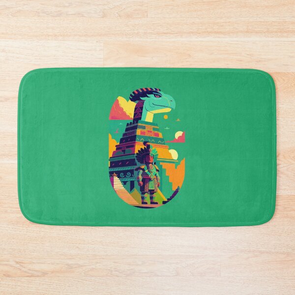 Item preview, pyramid with mayan warrior designed and sold by Mayans-art.