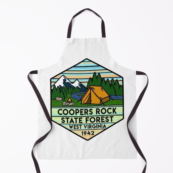 Item preview, Coopers Rock State Forest West Virginia Hexagon designed and sold by VanyaKar.
