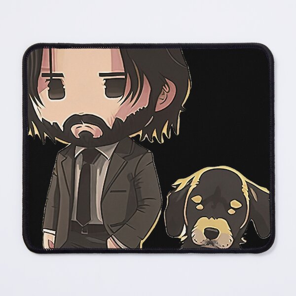Item preview, Cute John Wick with Pup designed and sold by CasualTeeAU.