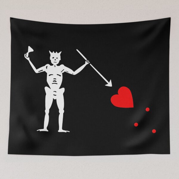 Item preview, Blackbeard flag designed and sold by nismod.