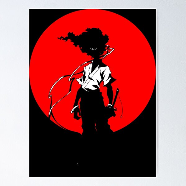 Afro Under the Sun Afro Samurai Manga Anime Air Freshener 