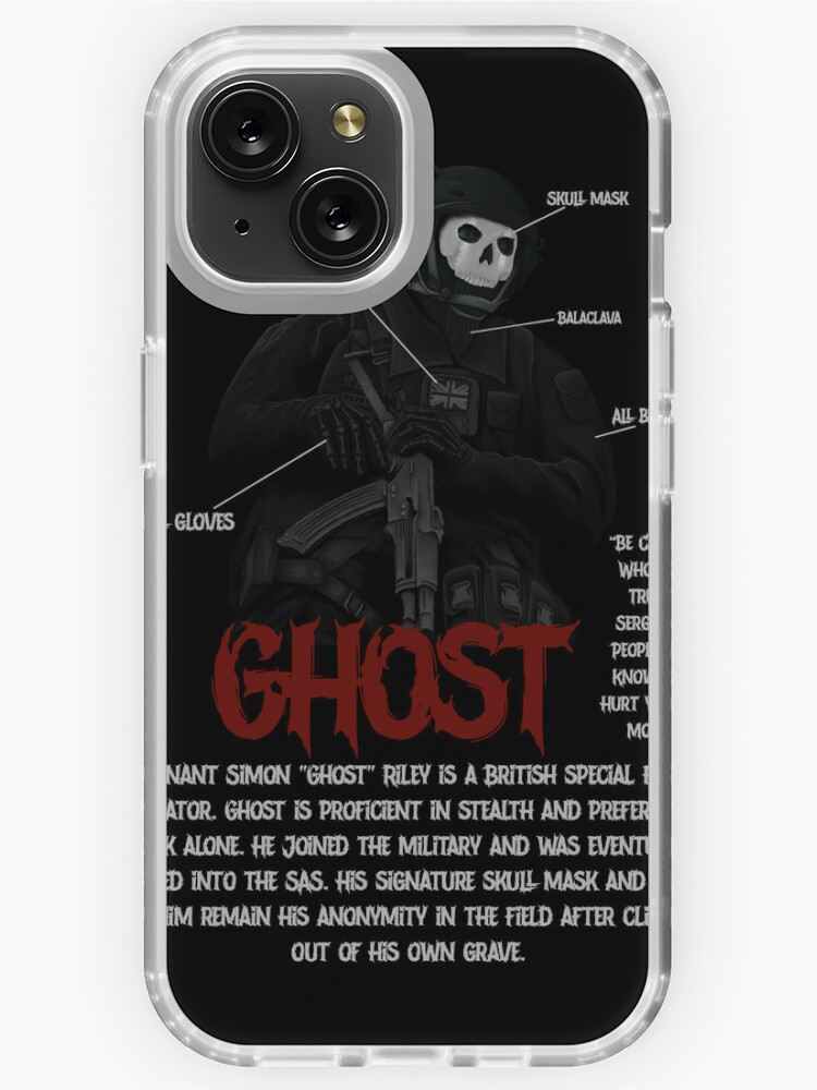 simon riley simon ghost riley | iPhone Case
