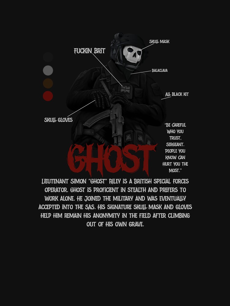 Simon Ghost Riley Active  Essential T-Shirt for Sale by