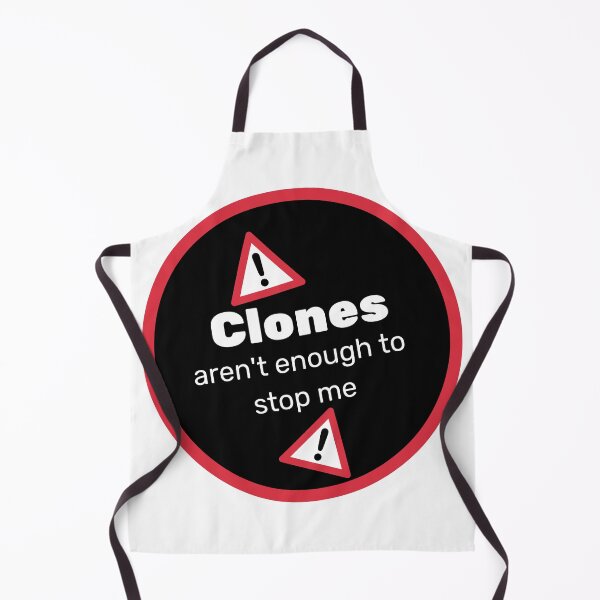 Item preview, Unleash Your Uniqueness: Defy the Norm with our "Clones Aren't Enough to Stop Me" Quote Design designed and sold by magicalshops.