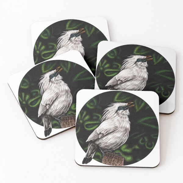 Item preview, Bali starling designed and sold by LorenDowding.