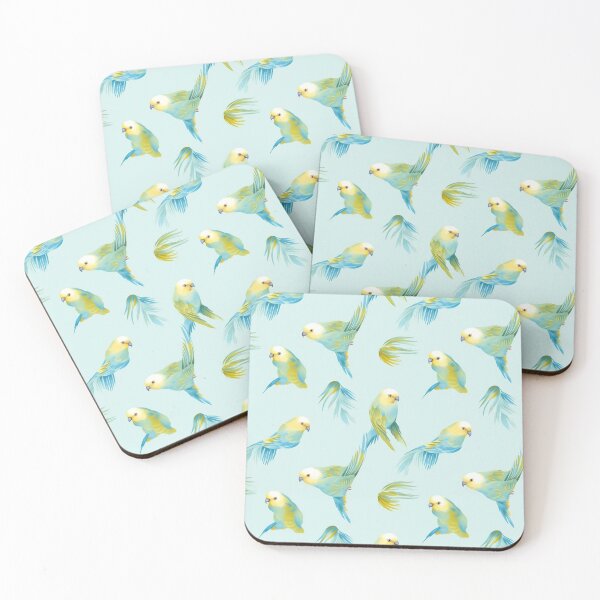 Item preview, Blue Budgies designed and sold by Serenade Smolder.
