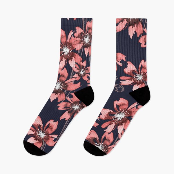 Item preview, Romantic watercolor floral pattern, pink designed and sold by Katj-A-Studio.