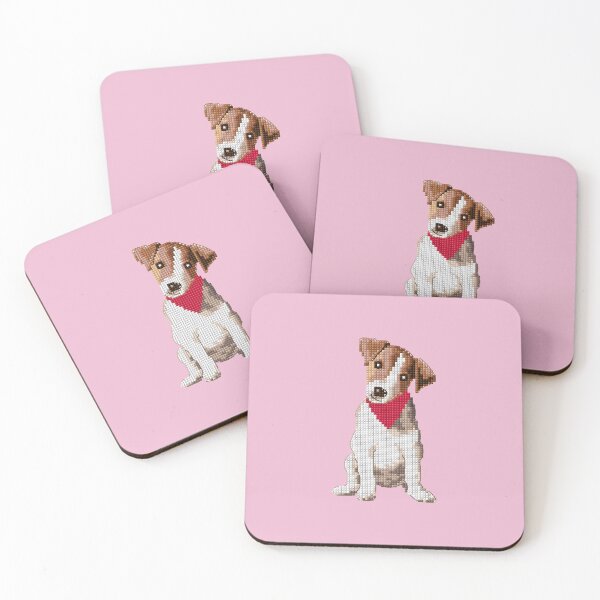 Item preview, DOG JACK RUSSELL TERRIER CROSS STITCH. designed and sold by coffeeflavour.