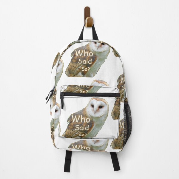 Item preview, Who said so? designed and sold by Kid Wits Ink  "Wise enough to leave a lasting impression!".