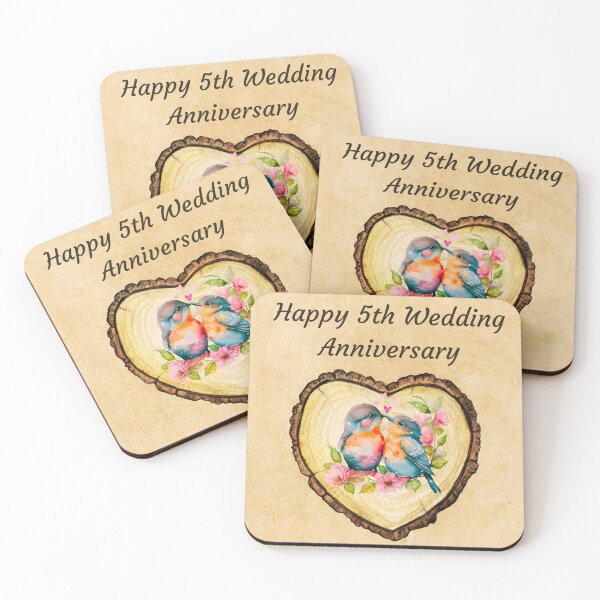 Item preview, Anniversary milestone 5th designed and sold by MandySJ.