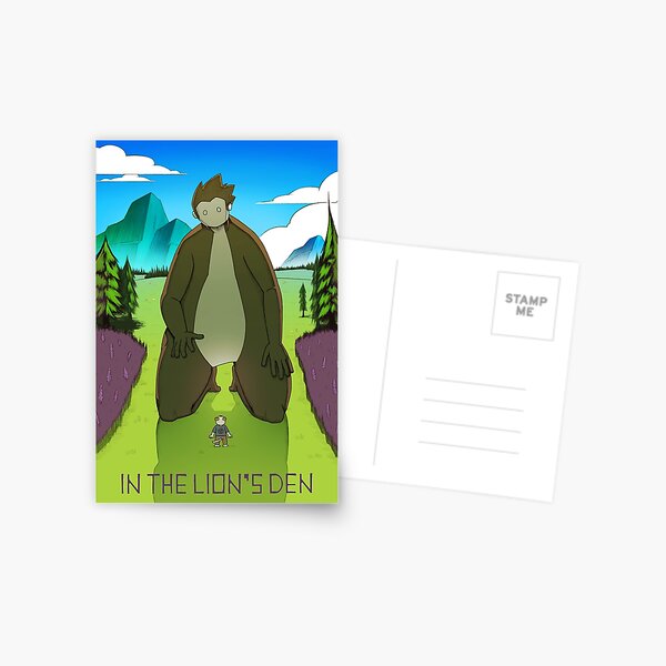 A Big Encounter Postcard