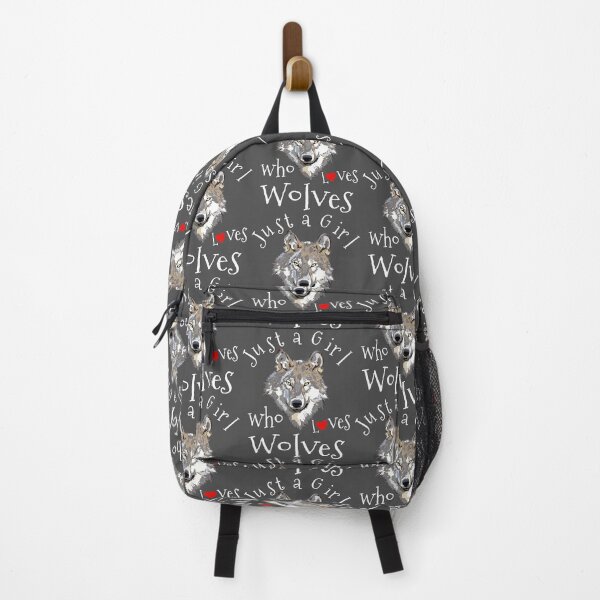 Artikelvorschau, Nur ein Mädchen, das Wölfe liebt, für Wolf-Liebhaber-Mädchen-Tier-Wolf-Geschenkidee entworfen und verkauft von DaisyWorld.