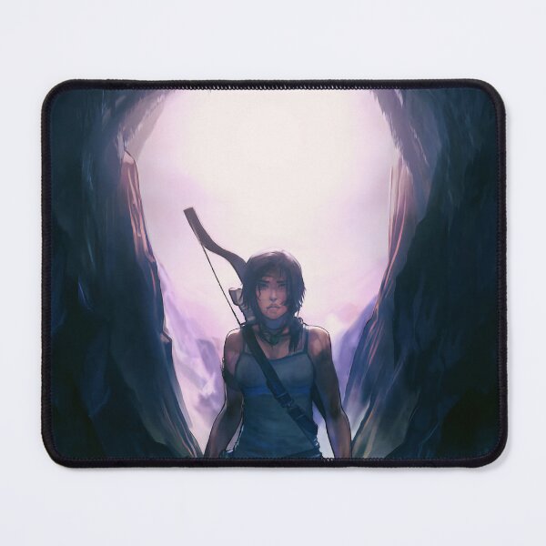 Tomb Raider Mouse Pad, Gaming Mouse Pad Lara Croft, Tappetino Mouse Grande  XXL 