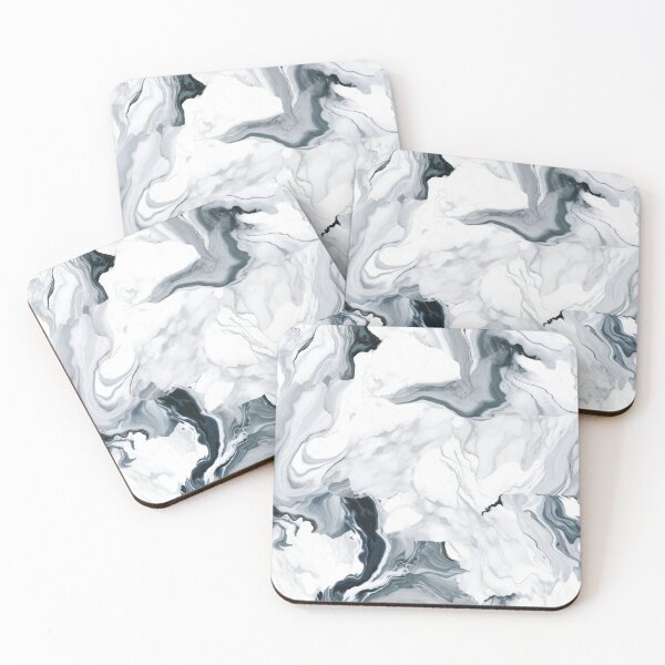 Item preview, White and grey Marble  designed and sold by iconiquehk.