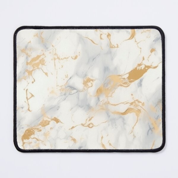 Item preview, White and grey Marble with gold veins designed and sold by iconiquehk.