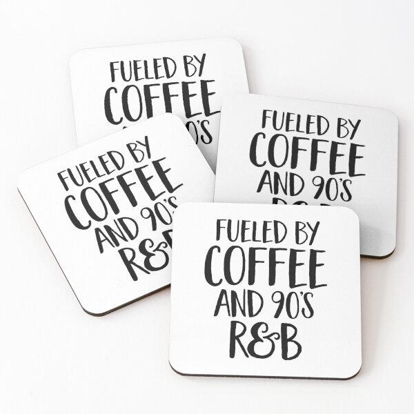 Item preview, Fueled By Coffee And 90's R&B Funny 90s Rap Hip Hop designed and sold by dbreeze10.