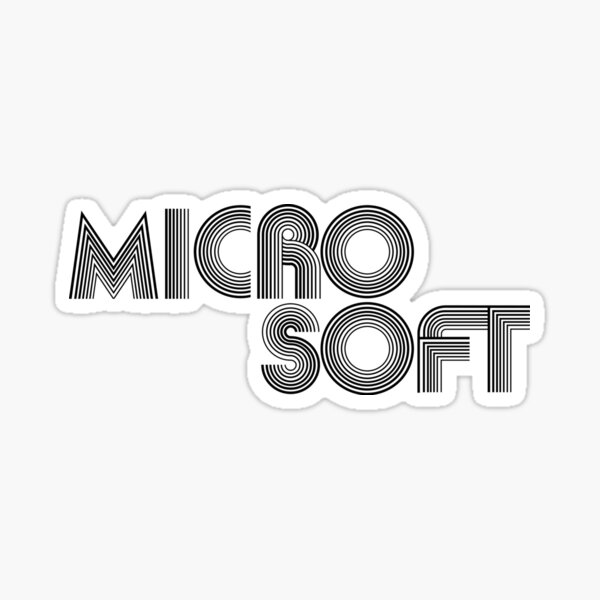 Microsoft Logo Stuff Merch Gifts for Sale Redbubble