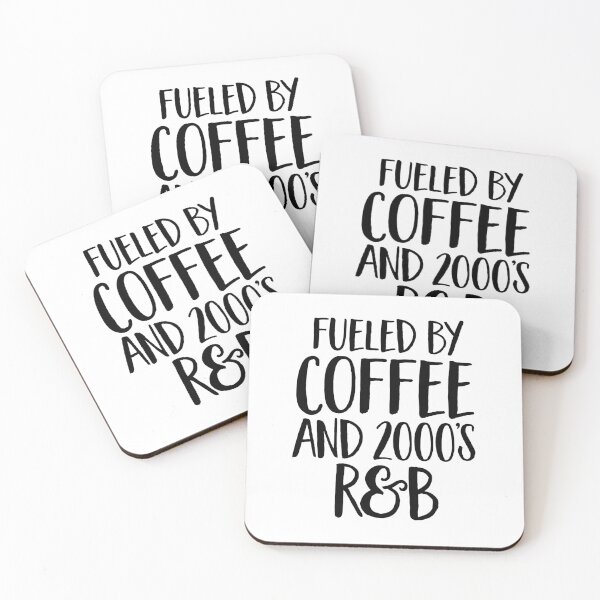 Item preview, Fueled By Coffee And 2000's R&B Funny 90s Rap Hip Hop designed and sold by dbreeze10.