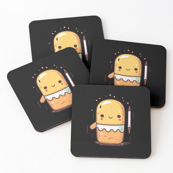 Item preview, Cute KawaiiMadness Kawaii Writing Blob designed and sold by KawaiiMadness7.