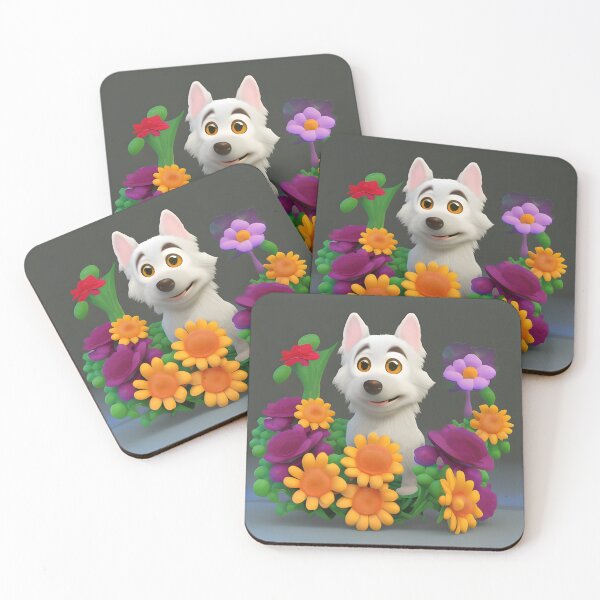 Item preview, Dogs and Flowers 12 designed and sold by Camila Hamdan.