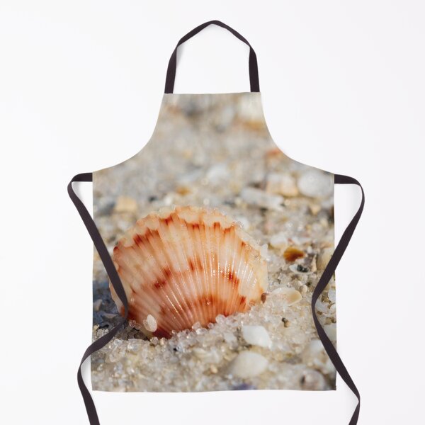 Item preview, Orange Scallop Shell designed and sold by TinyDinoDesigns.