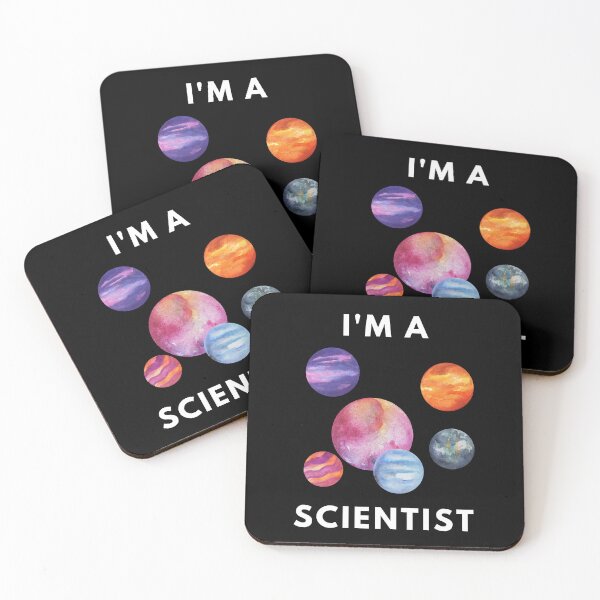 Item preview, I am a Space Scientist - Watercolor Planets designed and sold by Chigurena.