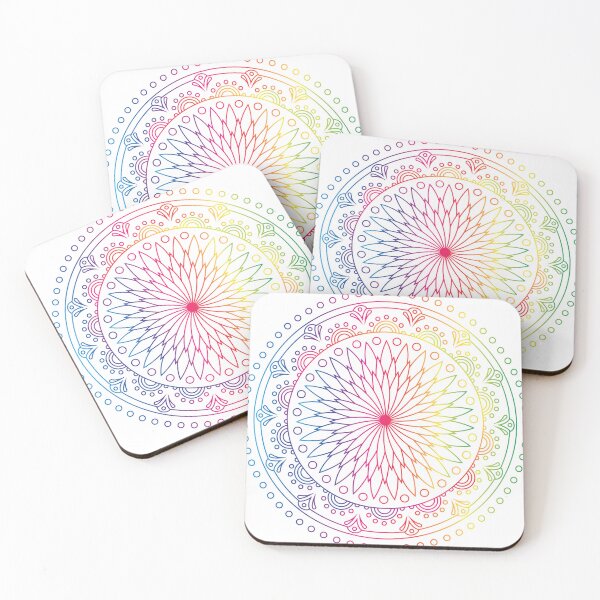 Item preview, Rainbow Mandala designed and sold by mickey-se71.
