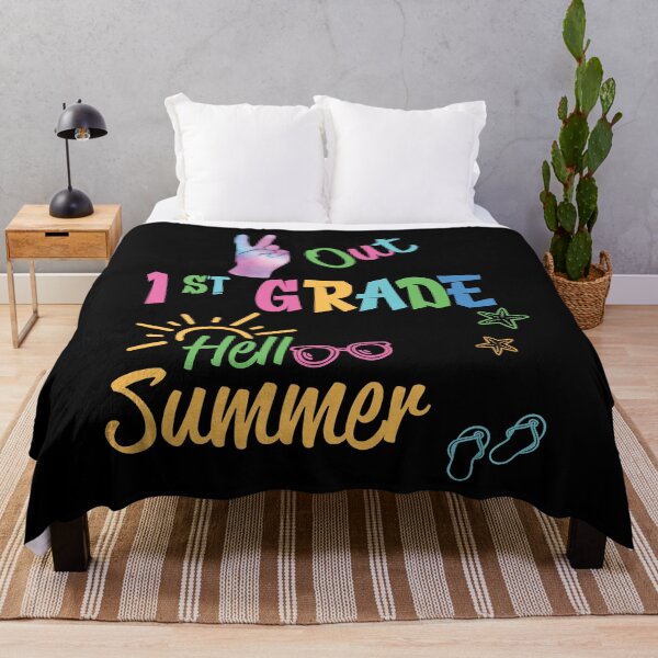 Item preview, Pace Out 1st Grade Helloo Summer designed and sold by Samra Mag.
