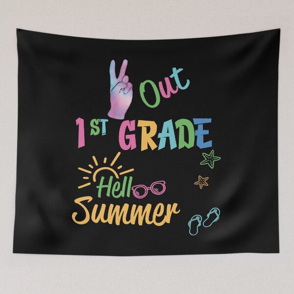 Item preview, Pace Out 1st Grade Helloo Summer designed and sold by Samra Mag.