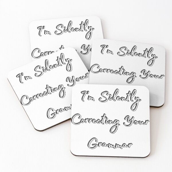 Item preview, i'm silently correcting your grammar designed and sold by Adilessayeh.