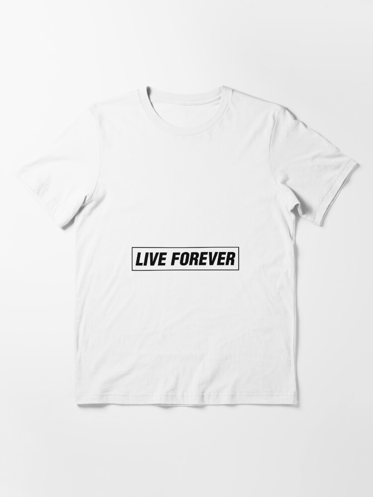 oasis live forever shirt