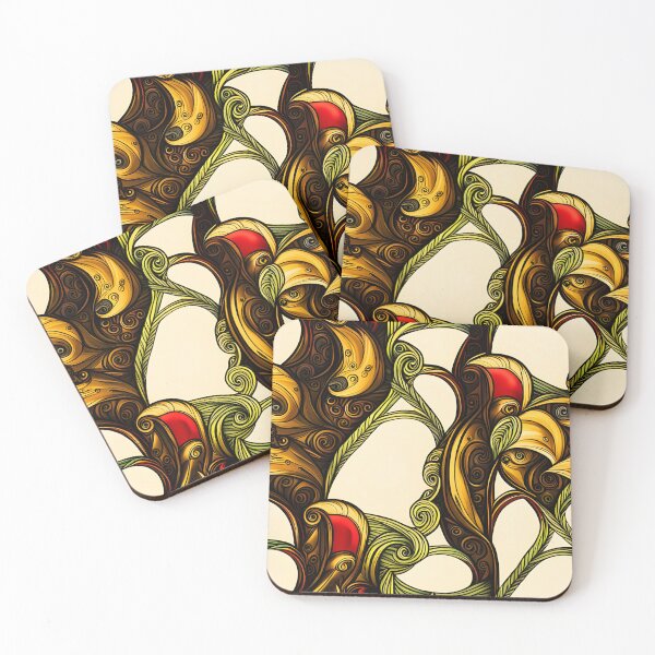 Item preview, Abstract Victorian Aesthetic Pattern designed and sold by WitchyWare.