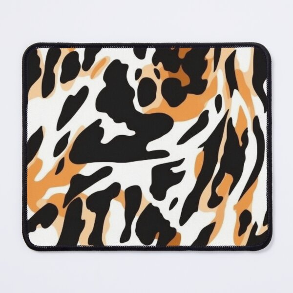 Item preview, tiger animal print tile designed and sold by apolinART.
