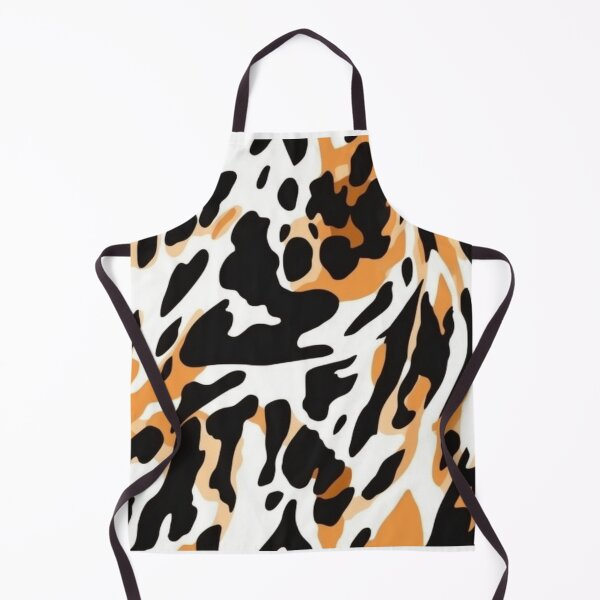 Item preview, tiger animal print tile designed and sold by apolinART.