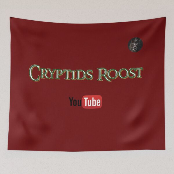 Item preview, Cryptid Roost - Youtube designed and sold by Cryptids-Roost.