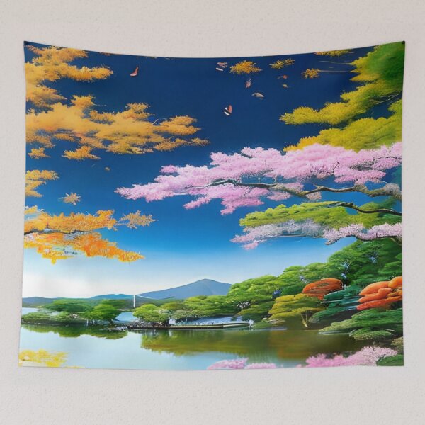 Item preview, Harmony of Seasons: Tranquil Reflections and Ethereal Nights designed and sold by masabo.