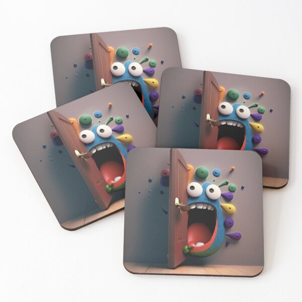 Item preview, Screaming Monster in Door Frame designed and sold by westminstershop.
