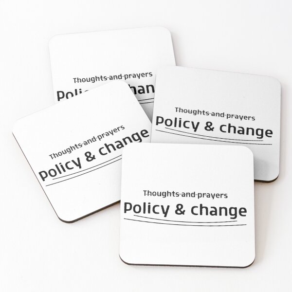 Item preview, Policy & change , thoughts and prayers  designed and sold by Adilessayeh.