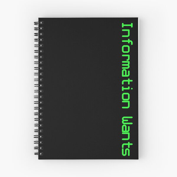 Item preview, Information Wants designed and sold by Trent Kennedy.