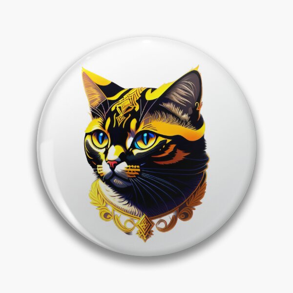 Artikelvorschau, Porträt einer ausgefallenen Katze entworfen und verkauft von jayfoldsfive.