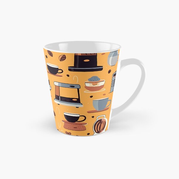 Item preview, Pattern: Coffee Machines designed and sold by MTJ-Mushrooms.