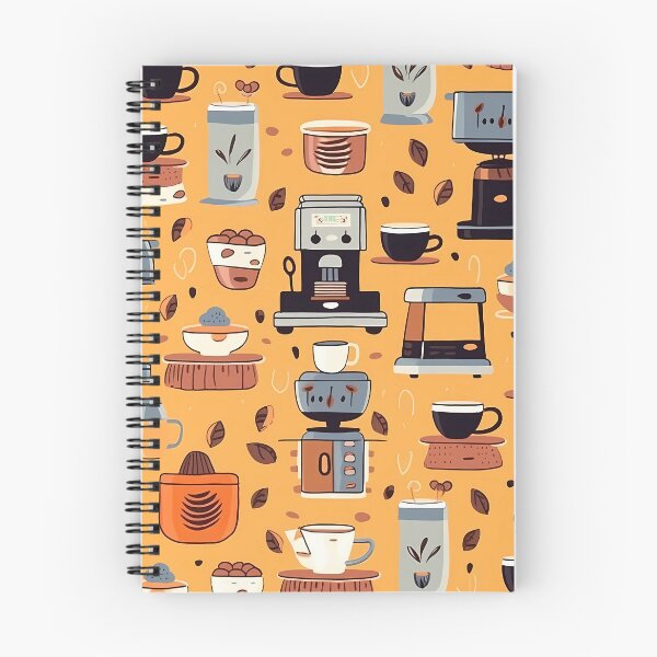 Item preview, Pattern: Coffee Machines designed and sold by MTJ-Mushrooms.