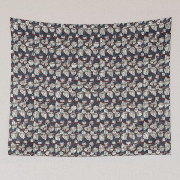 Item preview, Redes costeras bretonas designed and sold by PixelPatchwork.