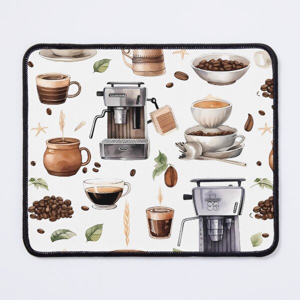 Item preview, Pattern : Coffee Machines designed and sold by MTJ-Mushrooms.