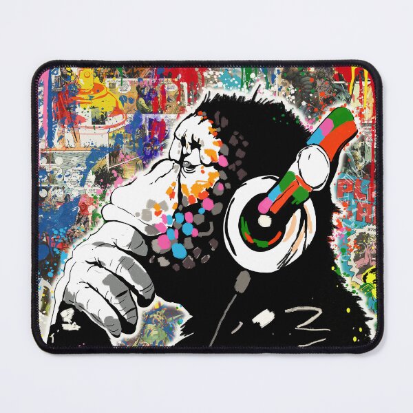 Item preview, Banksy Chimp, Banksy Art, Art Of Banksy, Banksy Monkey, Banksy Grffiti designed and sold by BeezyArt.