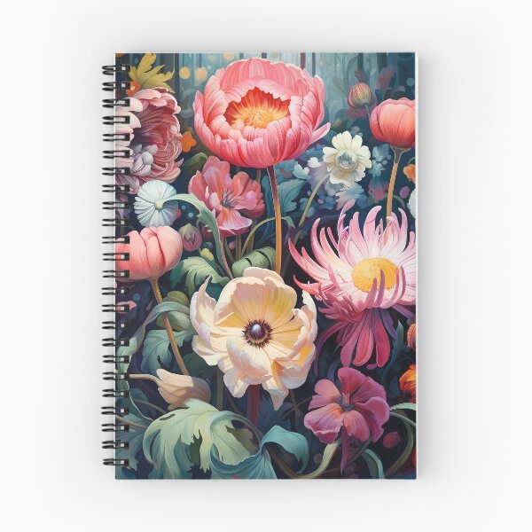 Item preview, Stunning Contemporary Floral Pattern designed and sold by MTJ-Mushrooms.