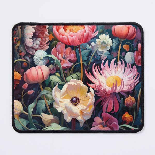 Item preview, Stunning Contemporary Floral Pattern designed and sold by MTJ-Mushrooms.