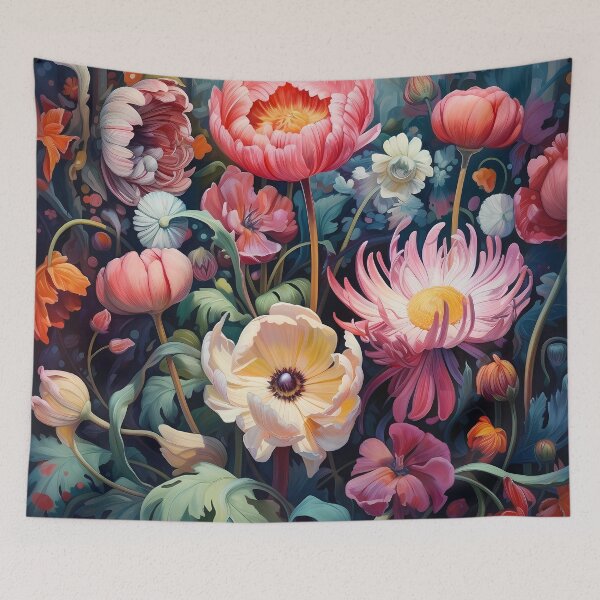 Item preview, Stunning Contemporary Floral Pattern designed and sold by MTJ-Mushrooms.
